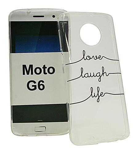 TPU Designcover Motorola Moto G6