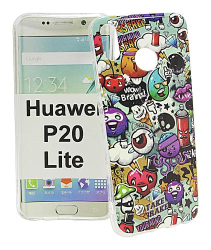TPU Designcover Huawei P20 Lite
