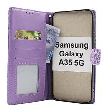 Flower Standcase Wallet Samsung Galaxy A35 5G