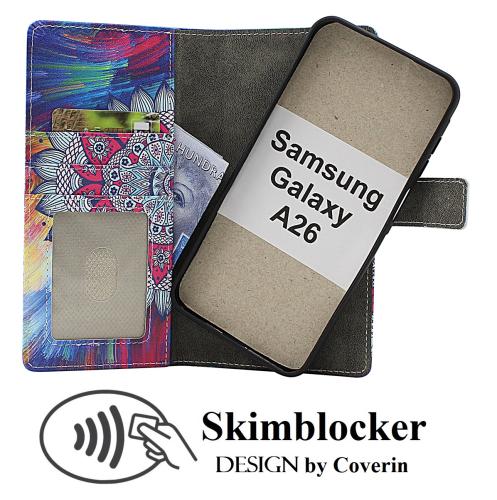 Skimblocker Samsung Galaxy A26 Magnet Mobilcover Design