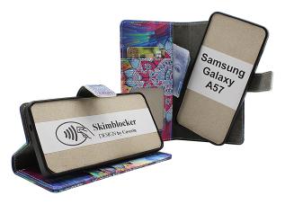 Skimblocker Samsung Galaxy A57 5G Magnet Mobilcover Design