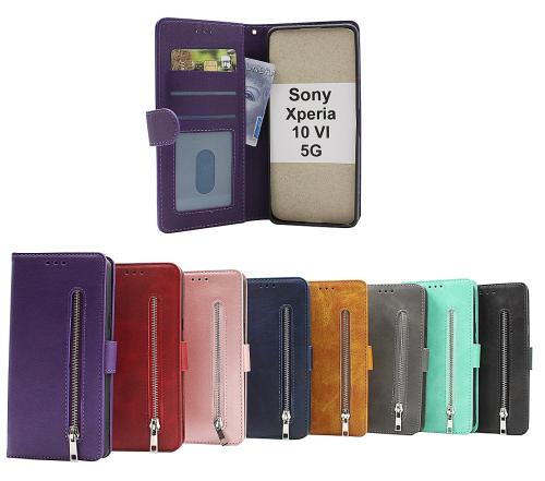 Zipper Sony Xperia 10 VI 5G Mobilcover