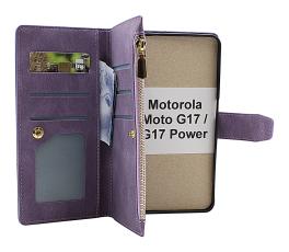 XL Motorola Moto G17 / G17 Power Luksus Mobilcover