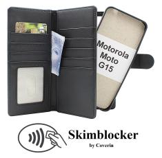 Skimblocker Motorola Moto G15 XL Magnet Mobilcover