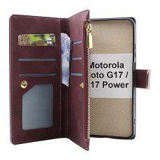 XL Motorola Moto G17 / G17 Power Luksus Mobilcover