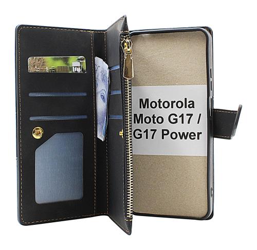 XL Motorola Moto G17 / G17 Power Luksus Mobilcover