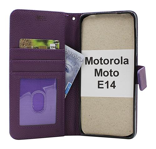 New Standcase Motorola Moto E14 Mobilcover