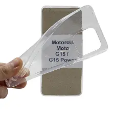Ultra Thin TPU Cover Motorola Moto G15 / G15 Power
