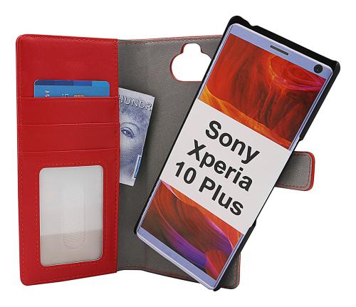 Skimblocker Magnet Wallet Sony Xperia 10 Plus