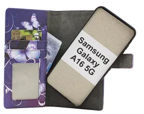 Skimblocker Samsung Galaxy A16 / A16 5G Magnet Mobilcover Design