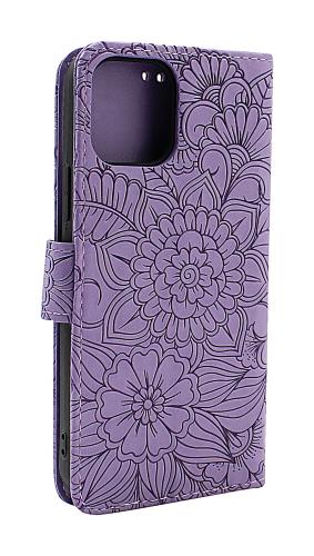 Flower Standcase Wallet iPhone 12 / 12 Pro (6.1)