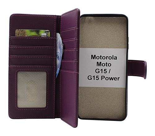 Skimblocker Motorola Moto G15 / G15 Power XL Mobilcover