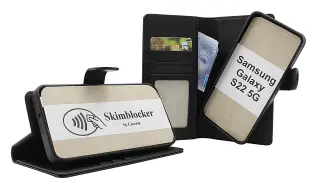 Skimblocker Samsung Galaxy S22 5G Magnet Mobilcover