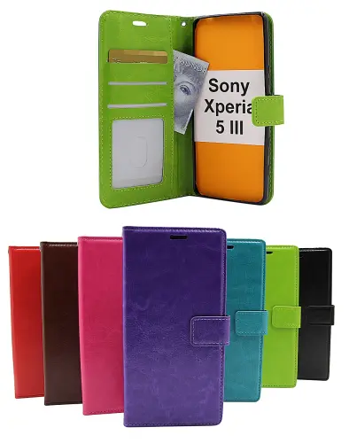 Crazy Horse Wallet Sony Xperia 5 III (XQ-BQ52)