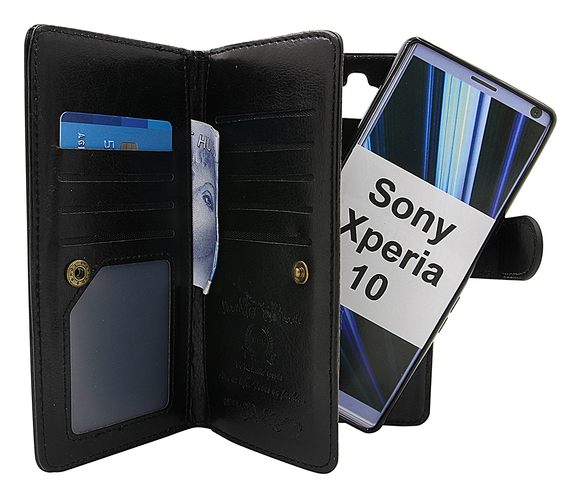 Crazy Horse XL Magnet Wallet Sony Xperia 10