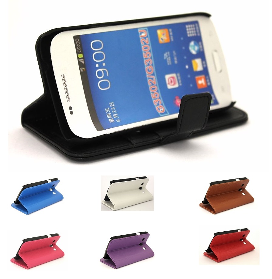 Standcase wallet Samsung Galaxy Core Plus (G3500)