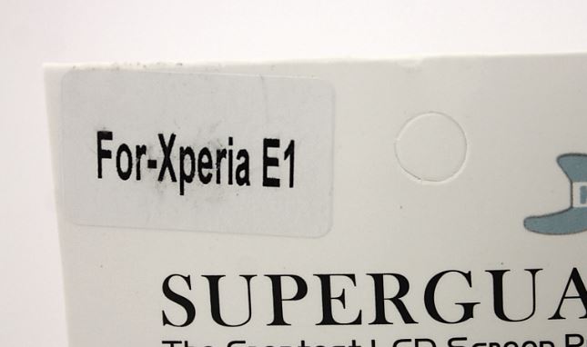 Skrmbeskyttelse Sony Xperia E1 (D2005)