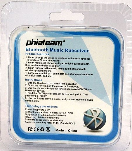 Phiateam Bluetooth Receiver