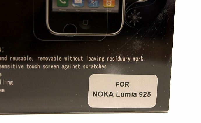 Skrmbeskyttelse Nokia Lumia 925
