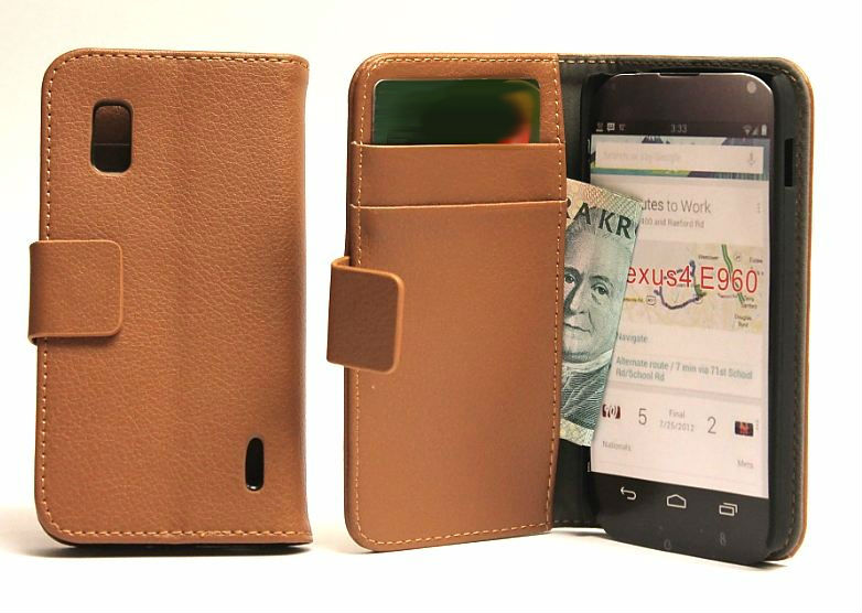 Standcase wallet LG Google Nexus 4