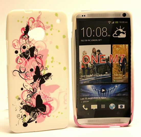 TPU Designcover HTC One (M7)