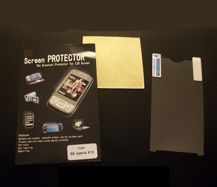 Skrmbeskyttelse Sony Ericsson Xperia X10