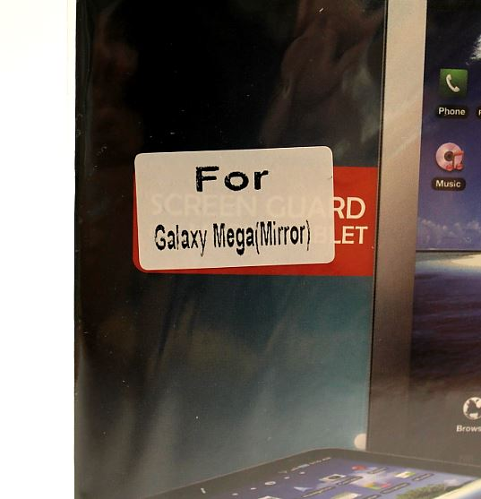 Skrmbeskyttelse med spejlfunktion Samsung Galaxy Mega (i9205)