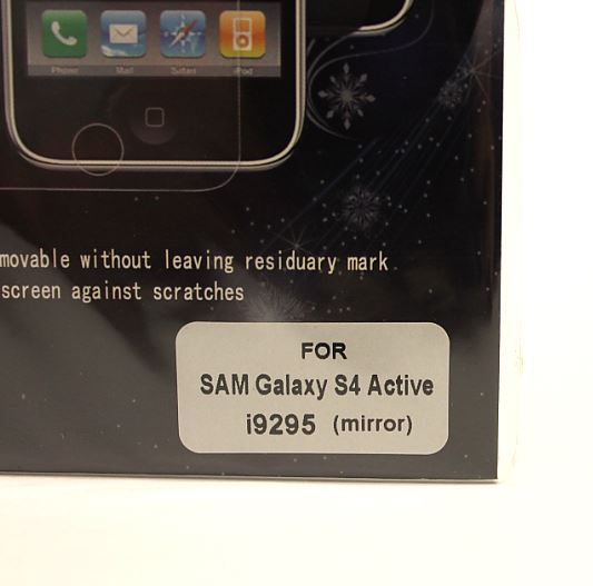 Skrmbeskyttelse med spejlfunktion Samsung S4 Active