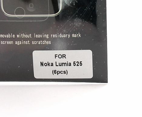 Skrmbeskyttelse Nokia Lumia 525 (6 stk.)