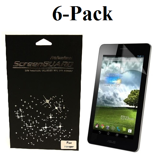 6-Pack Skrmskydd Asus FonePad 7