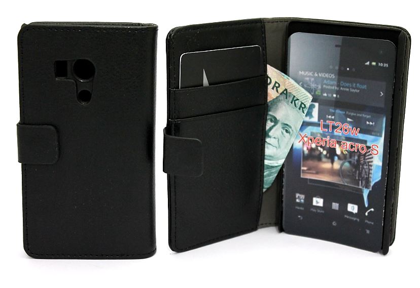 Standcase wallet Sony Xperia Acro S LT26w