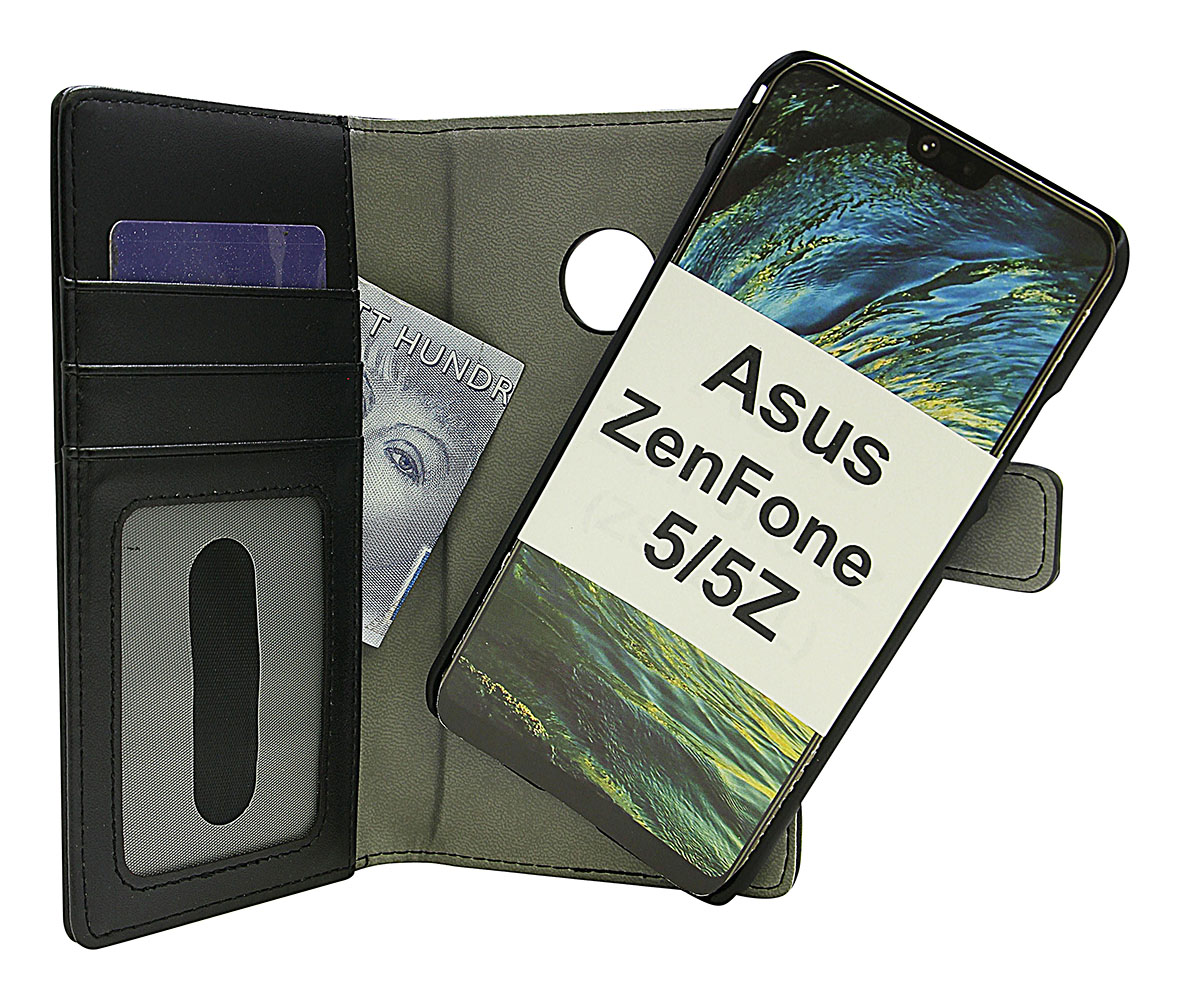 Skimblocker Magnet Wallet Asus ZenFone 5Z (ZS620KL)