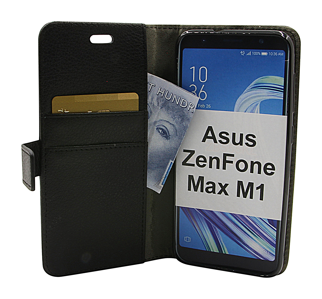 Standcase Wallet Asus ZenFone Max M1 (ZB555KL)