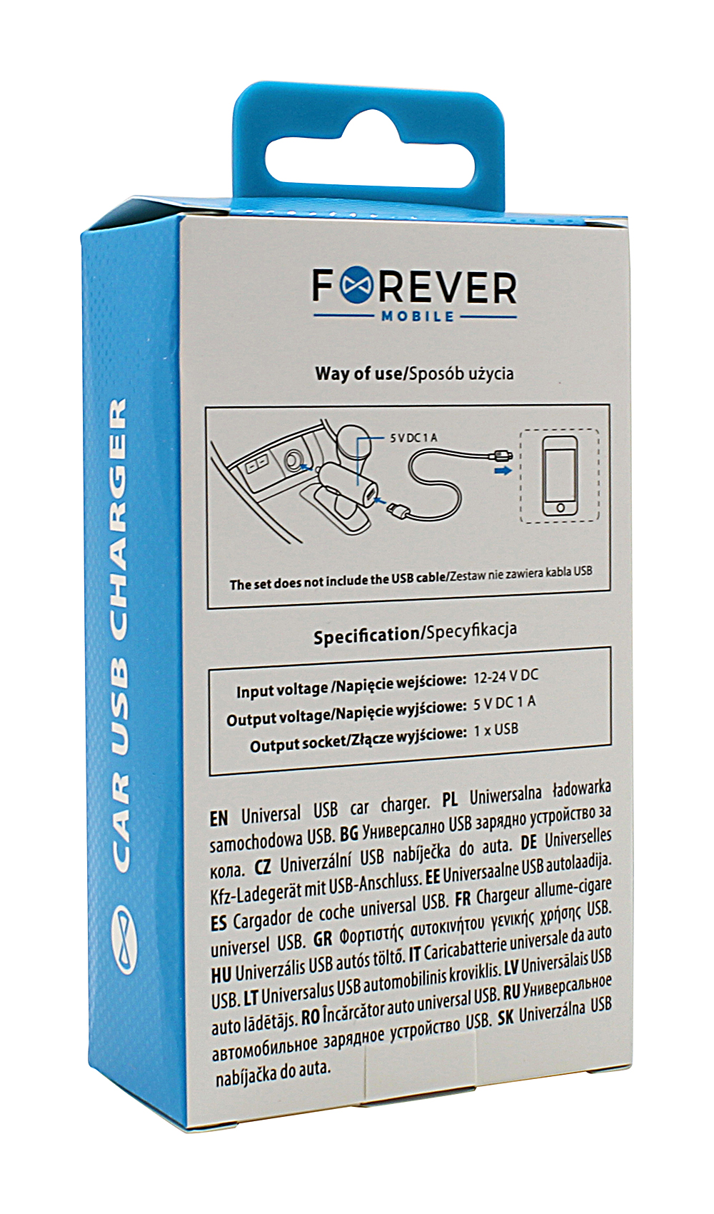 Forever USB Universal biloplader