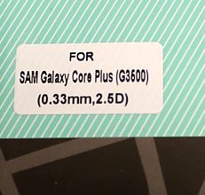 Glasbeskyttelse Samsung Galaxy Core Plus (G3500)
