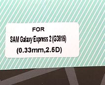Panserglas Samsung Galaxy Express 2 (G3815)