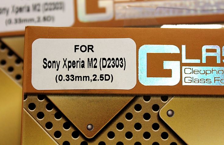 Glasbeskyttelse Sony Xperia M2 (D2303)