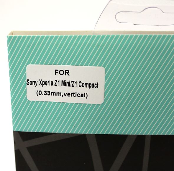 Glasbeskyttelse Sony Xperia Z1 Compact (D5503)