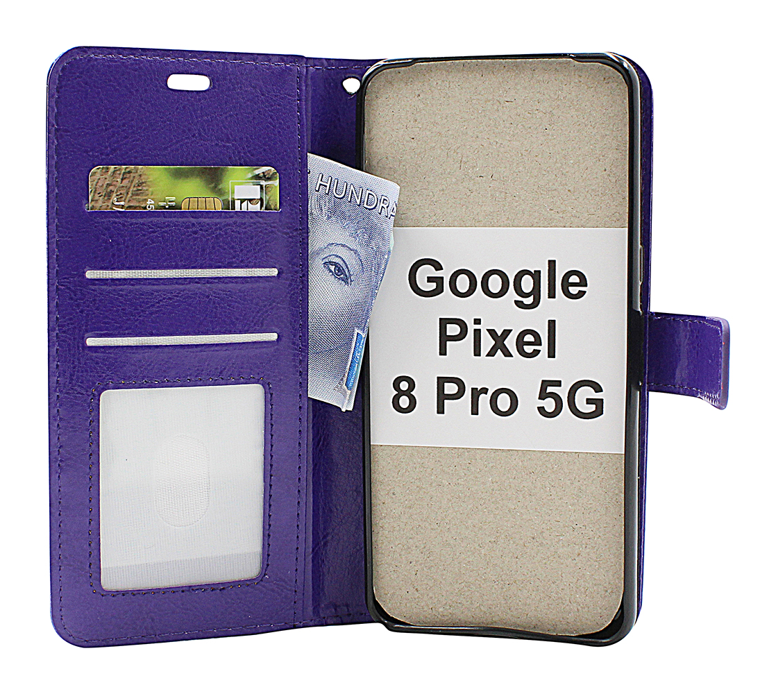 Crazy Horse Wallet Google Pixel 8 Pro 5G