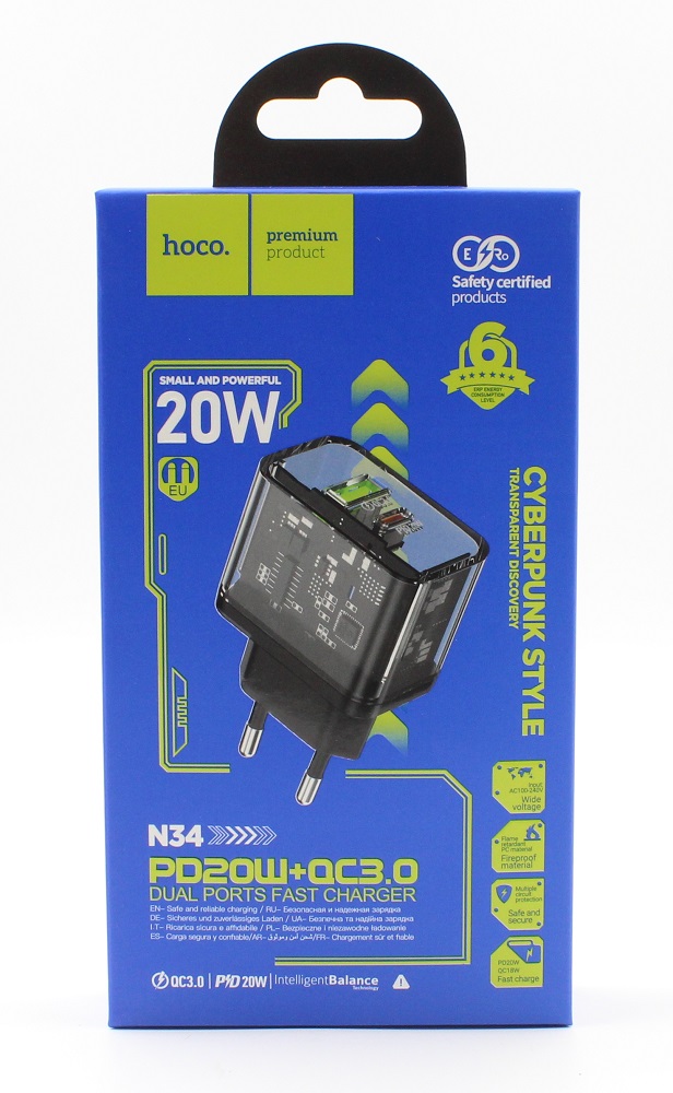 Hoco N34 Dual Lyn-oplader Vgadapter