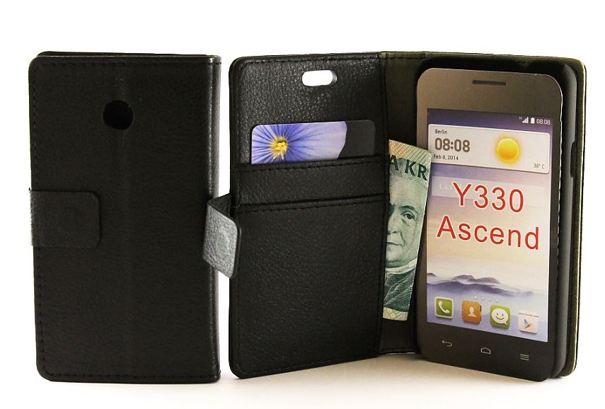 Standcase wallet Huawei Ascend Y330