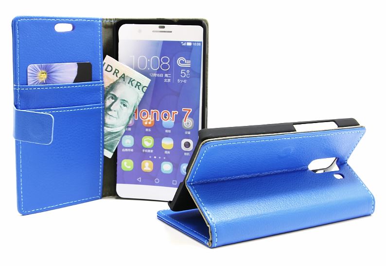 Standcase Mobilwallet Huawei Honor 7