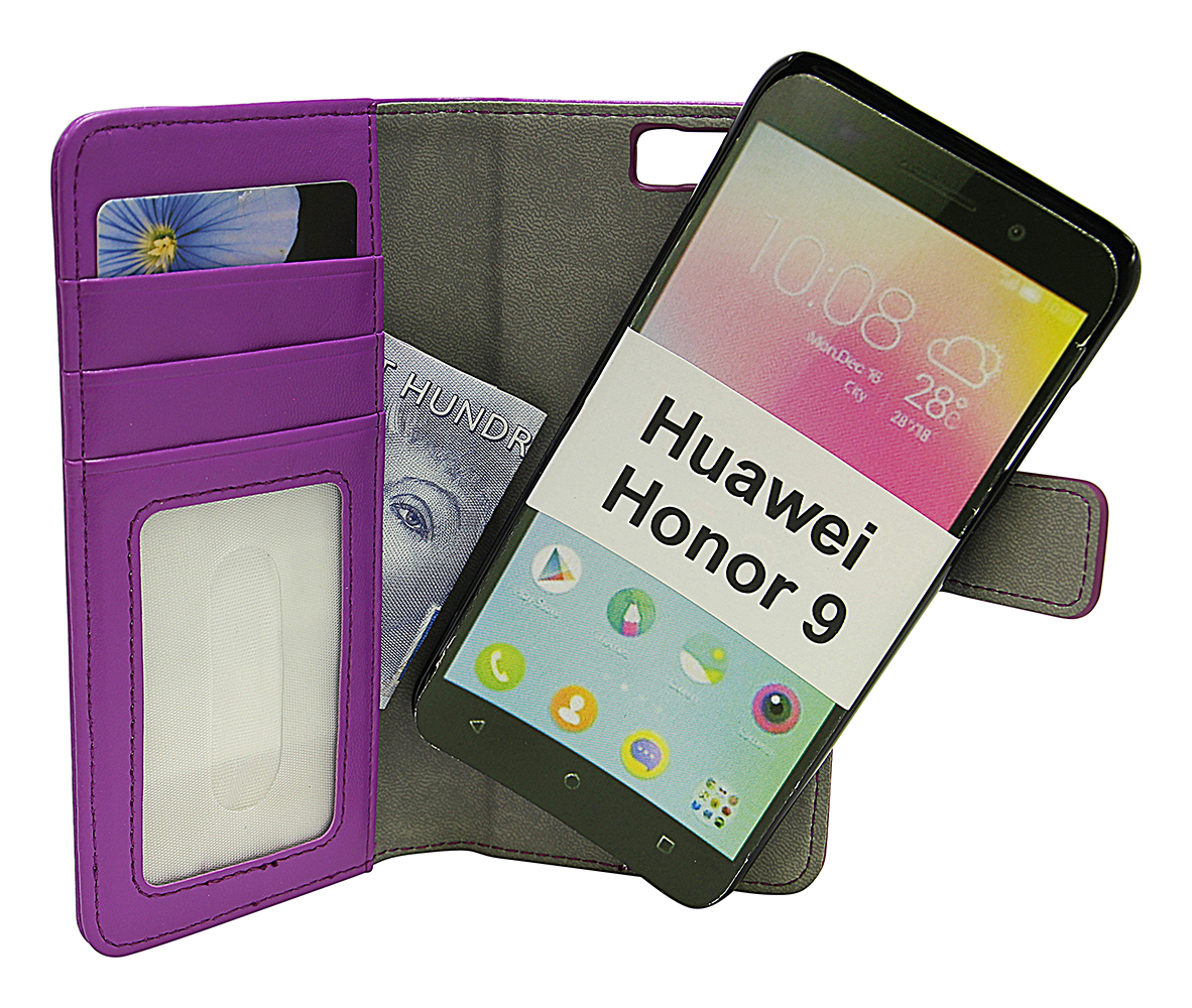 Skimblocker Magnet Wallet Huawei Honor 9 (STF-L09)