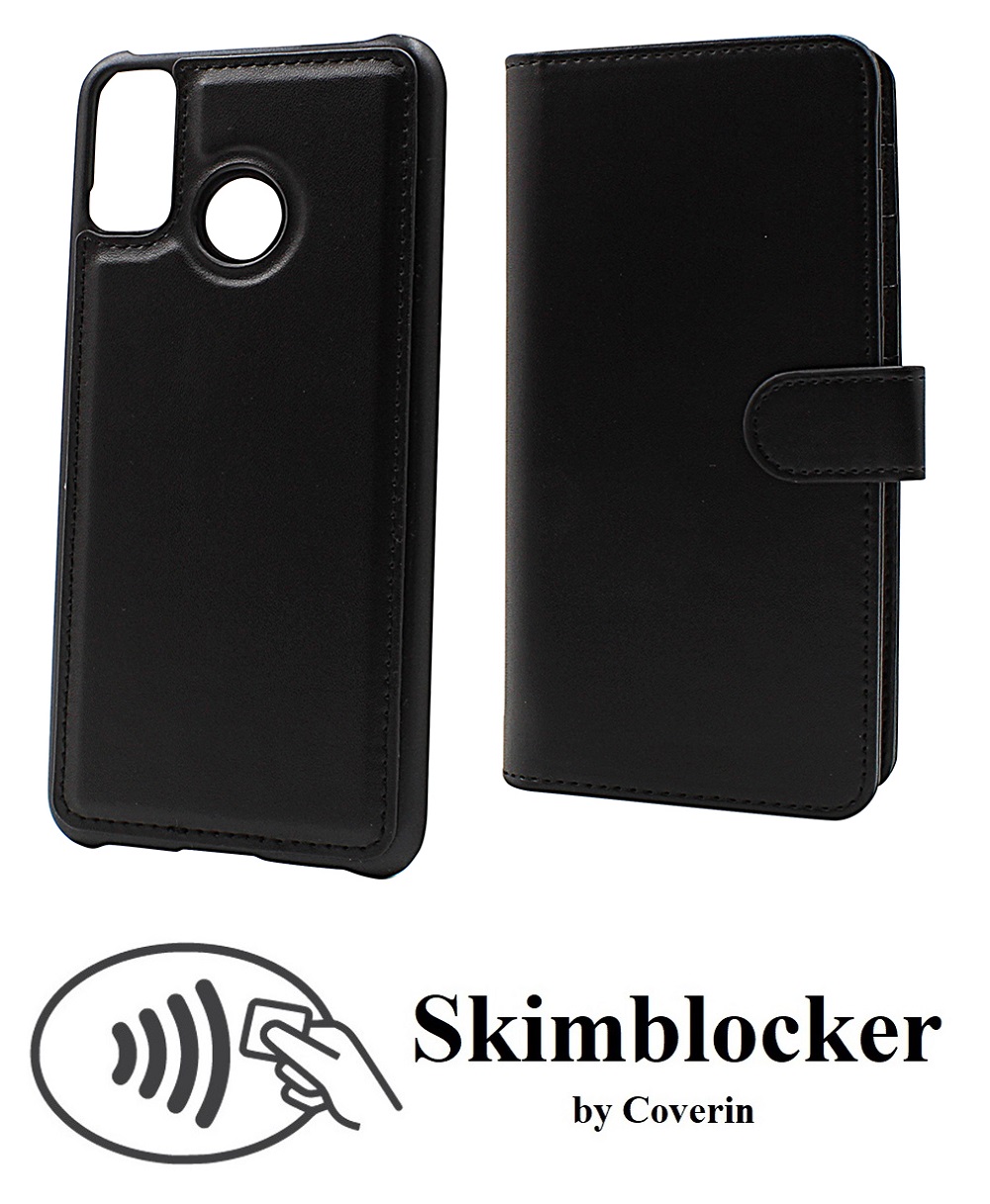 Skimblocker XL Magnet Wallet Huawei Honor 9X Lite