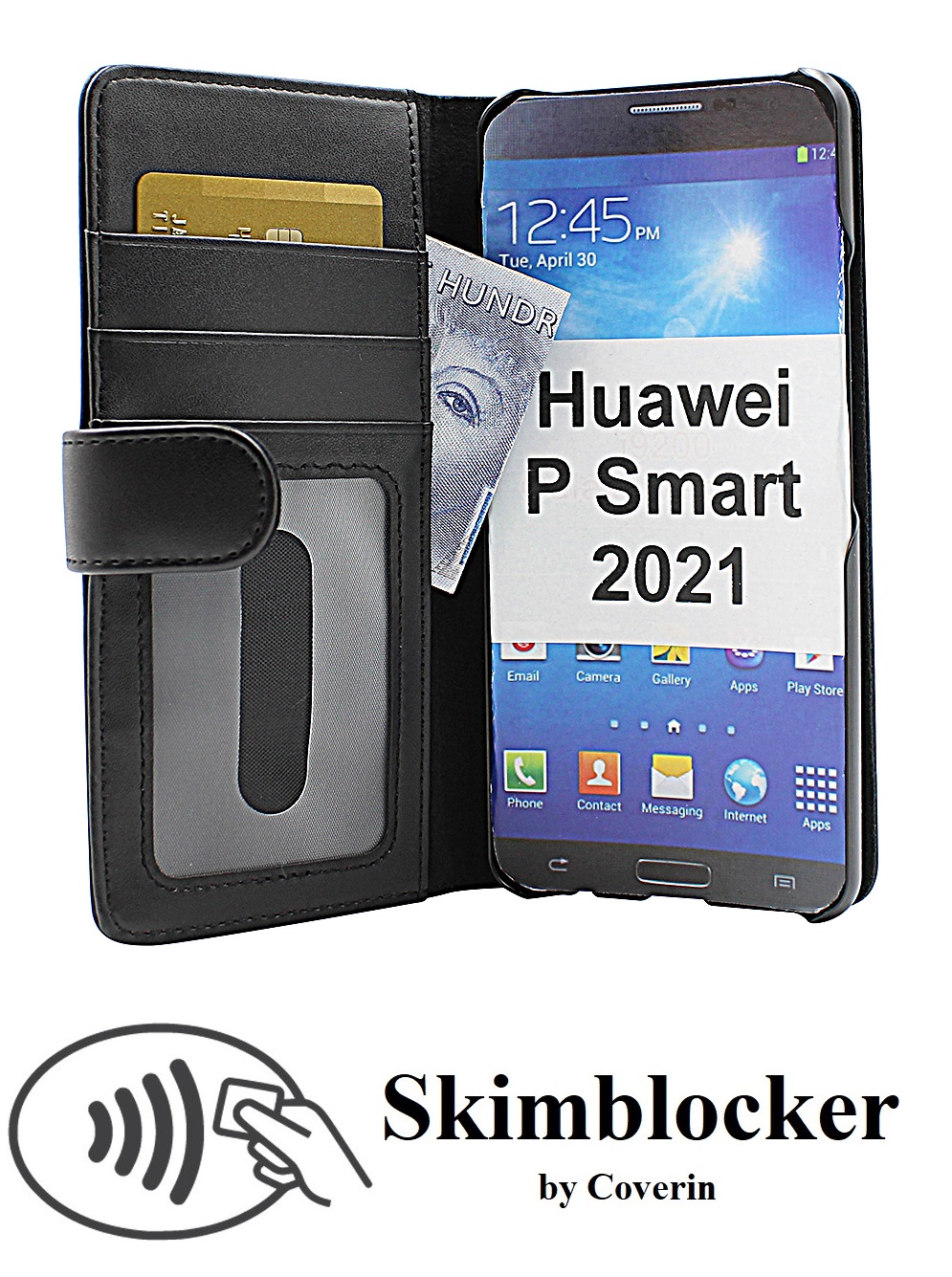 Skimblocker Mobiltaske Huawei P Smart 2021