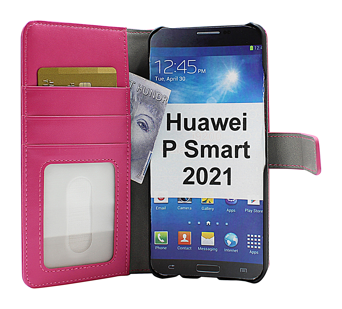 Skimblocker Magnet Wallet Huawei P Smart 2021