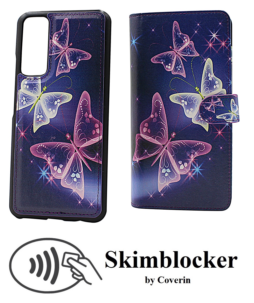 Skimblocker XL Magnet Designwallet Huawei P Smart 2021