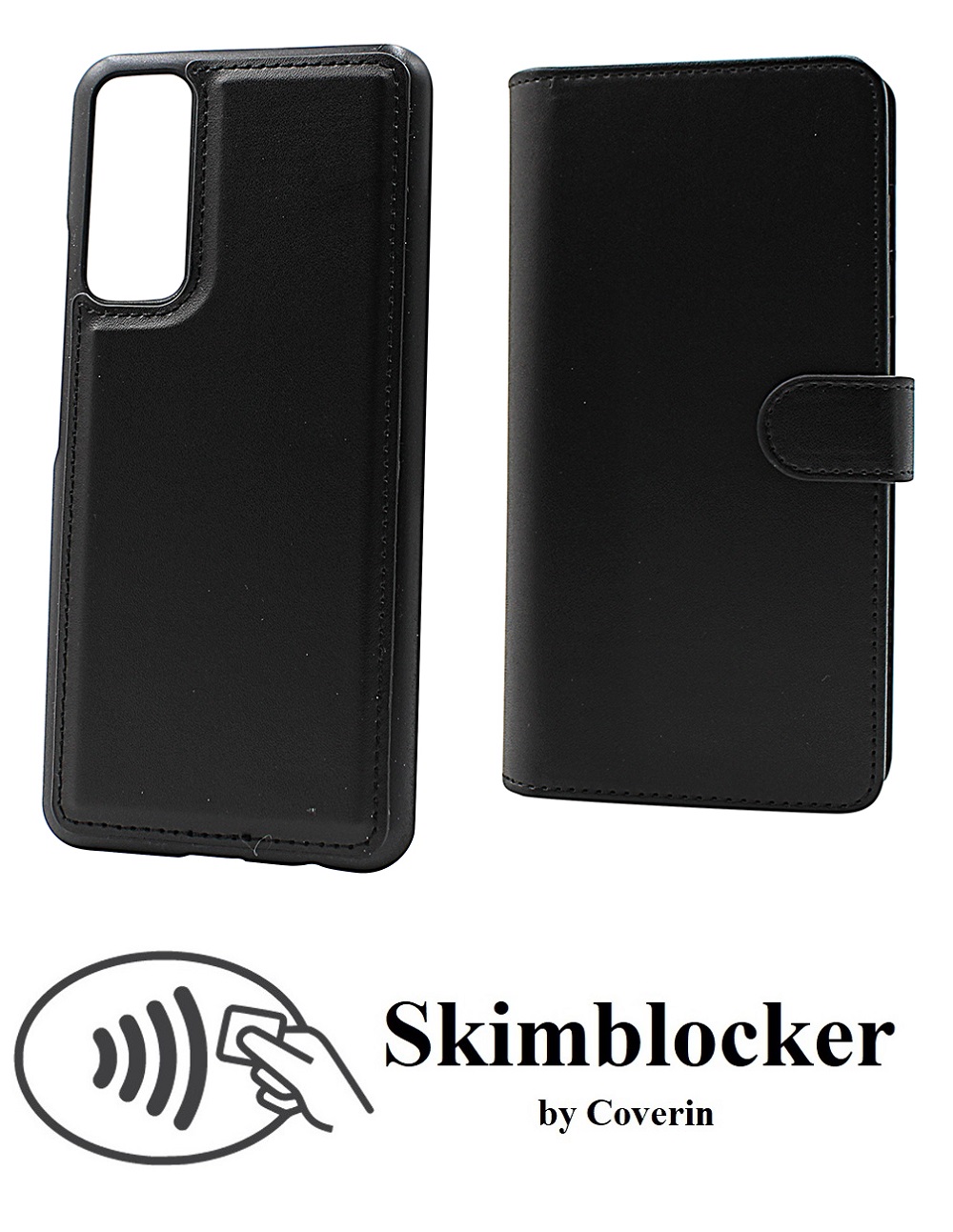 Skimblocker XL Magnet Wallet Huawei P Smart 2021