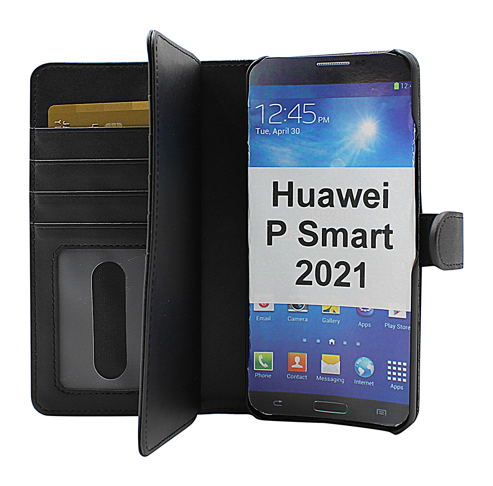 Skimblocker XL Magnet Wallet Huawei P Smart 2021