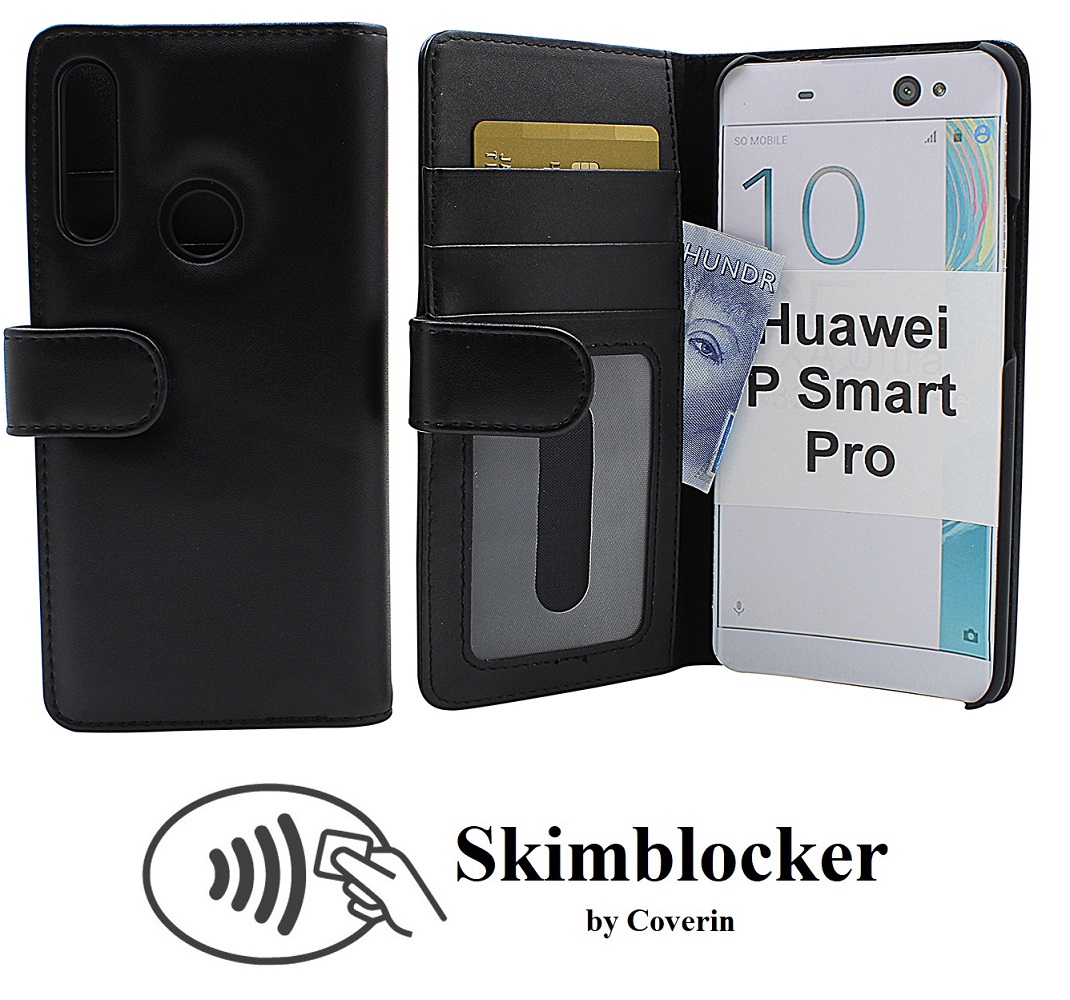 Skimblocker Mobiltaske Huawei P Smart Pro